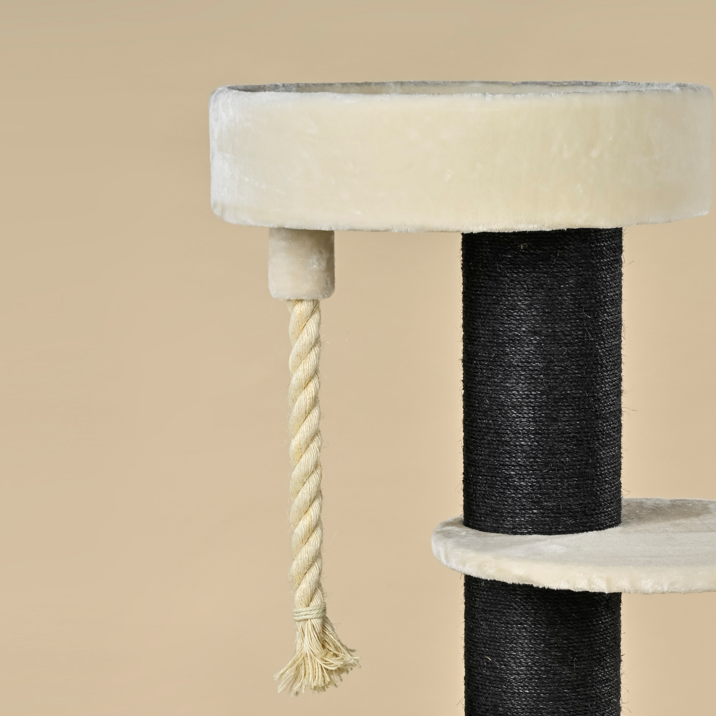 Cat Tree Maine Coon Sleeper Blackline (Cream)