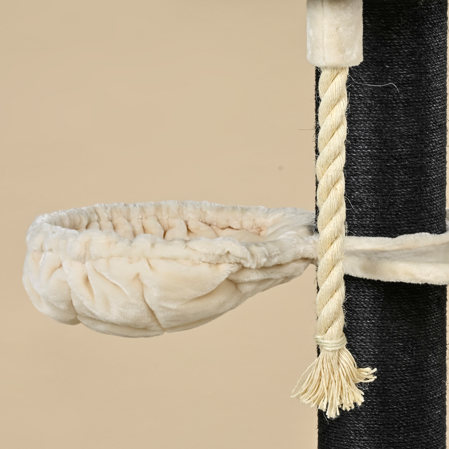 Cat Tree Maine Coon Sleeper Blackline Plus (Cream)