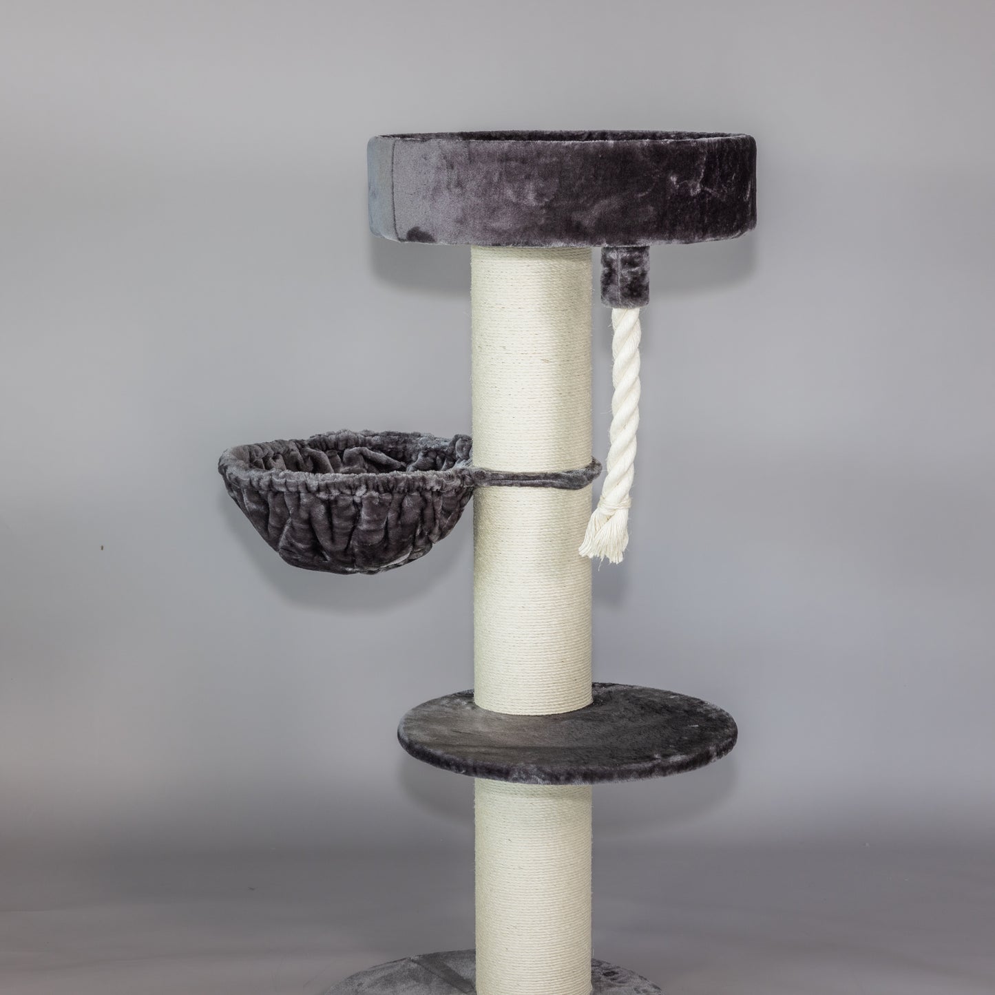 Cat Tree Maine Coon Sleeper de Luxe (Dark Grey)