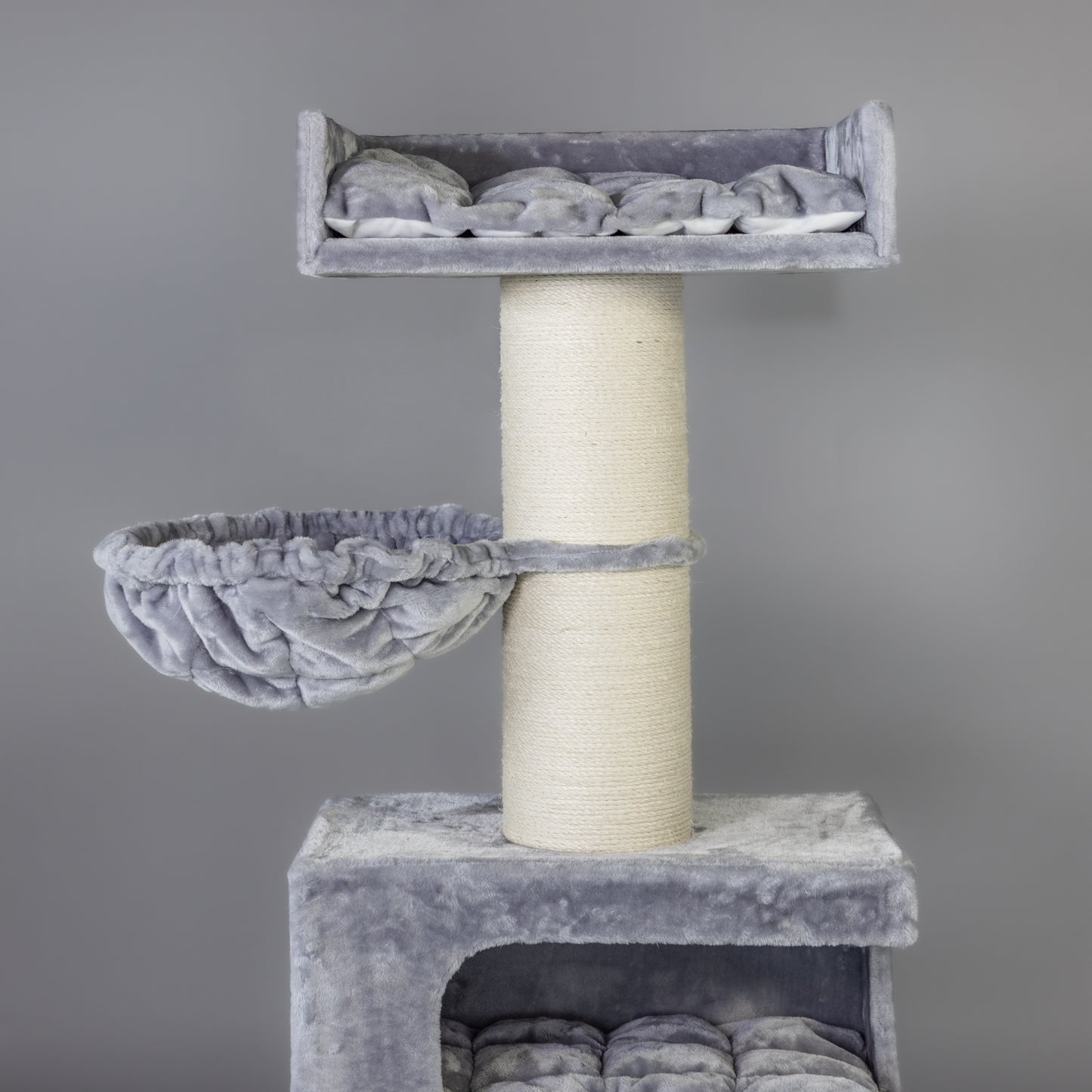 Cat Scratcher Royalty Retreat Blackline (Light Grey)