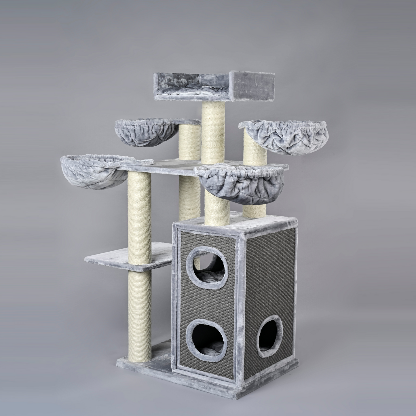 Cat Tree Cat Paradise Plus (Light Grey)