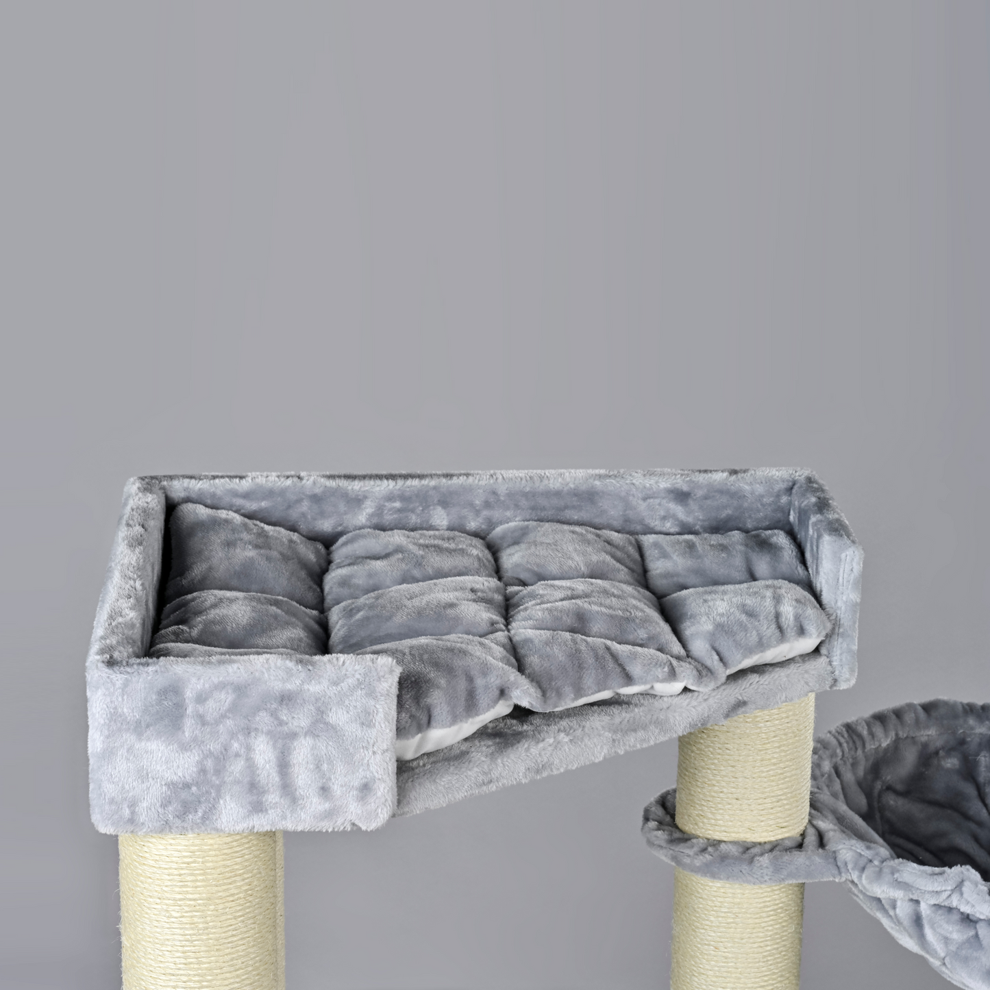 Cat Tree Corner Coon (Light Grey)