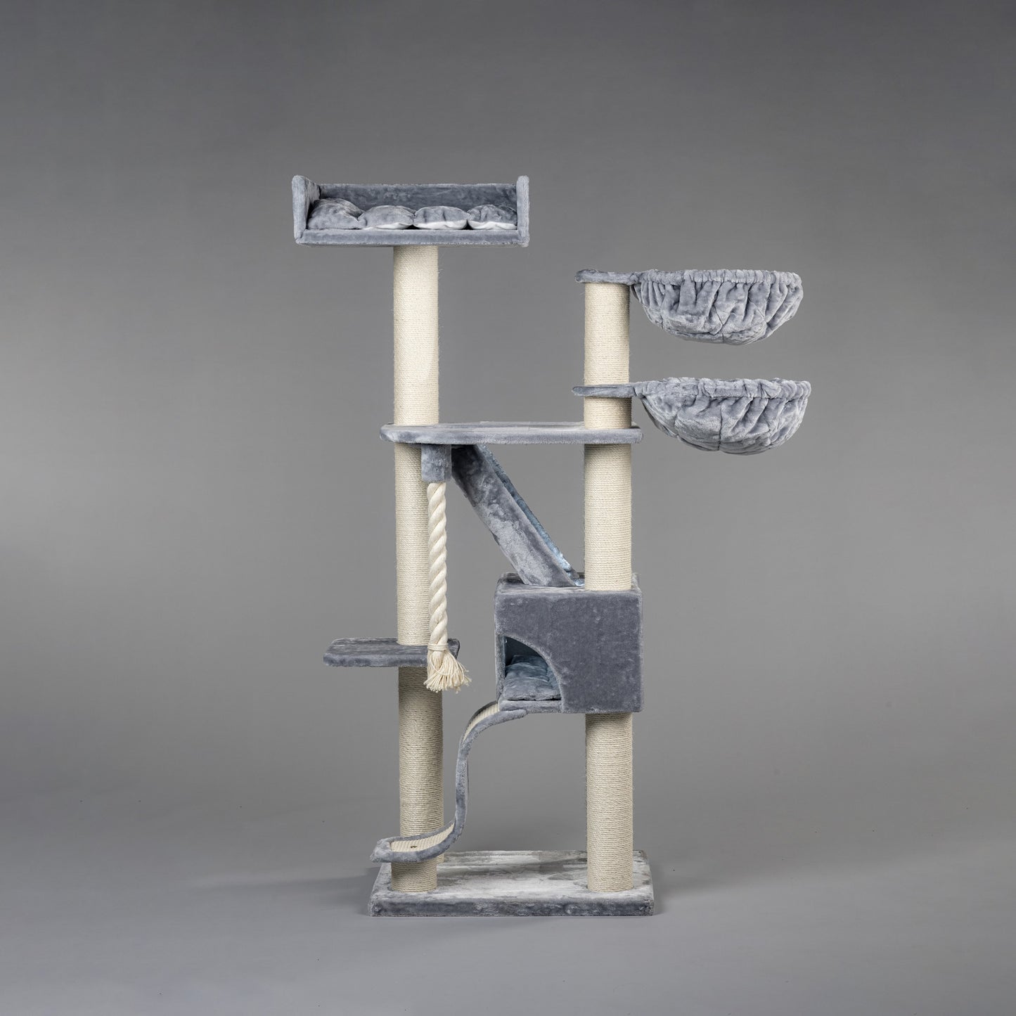 Cat Tree Kilimandjaro de Luxe Plus (Light Grey)
