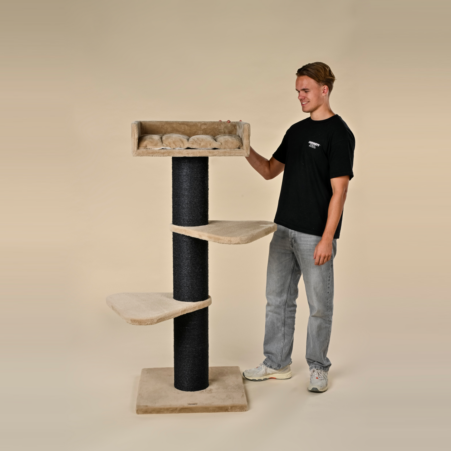 Cat Tree Royalty Blackline (Cappuccino Teddy)