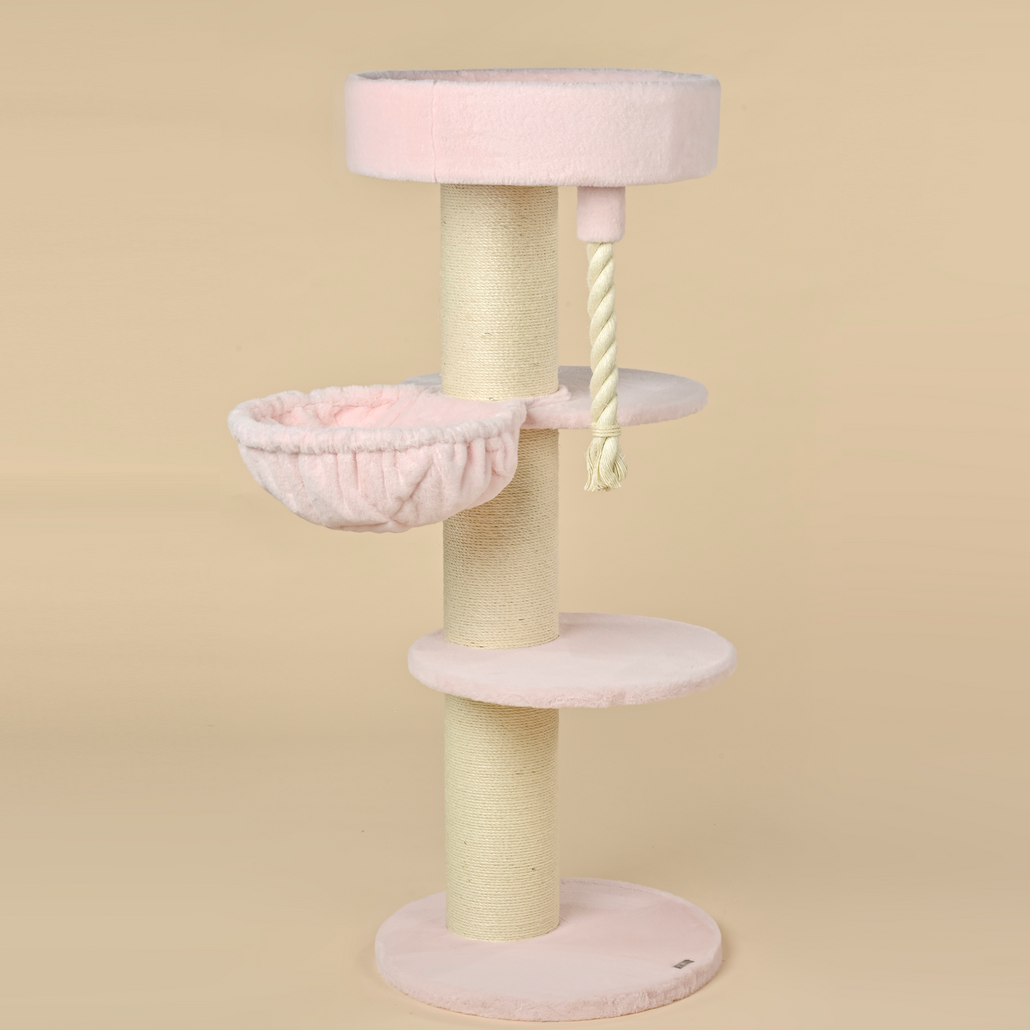 Cat Tree Maine Coon Sleeper Plus (Pink Teddy)