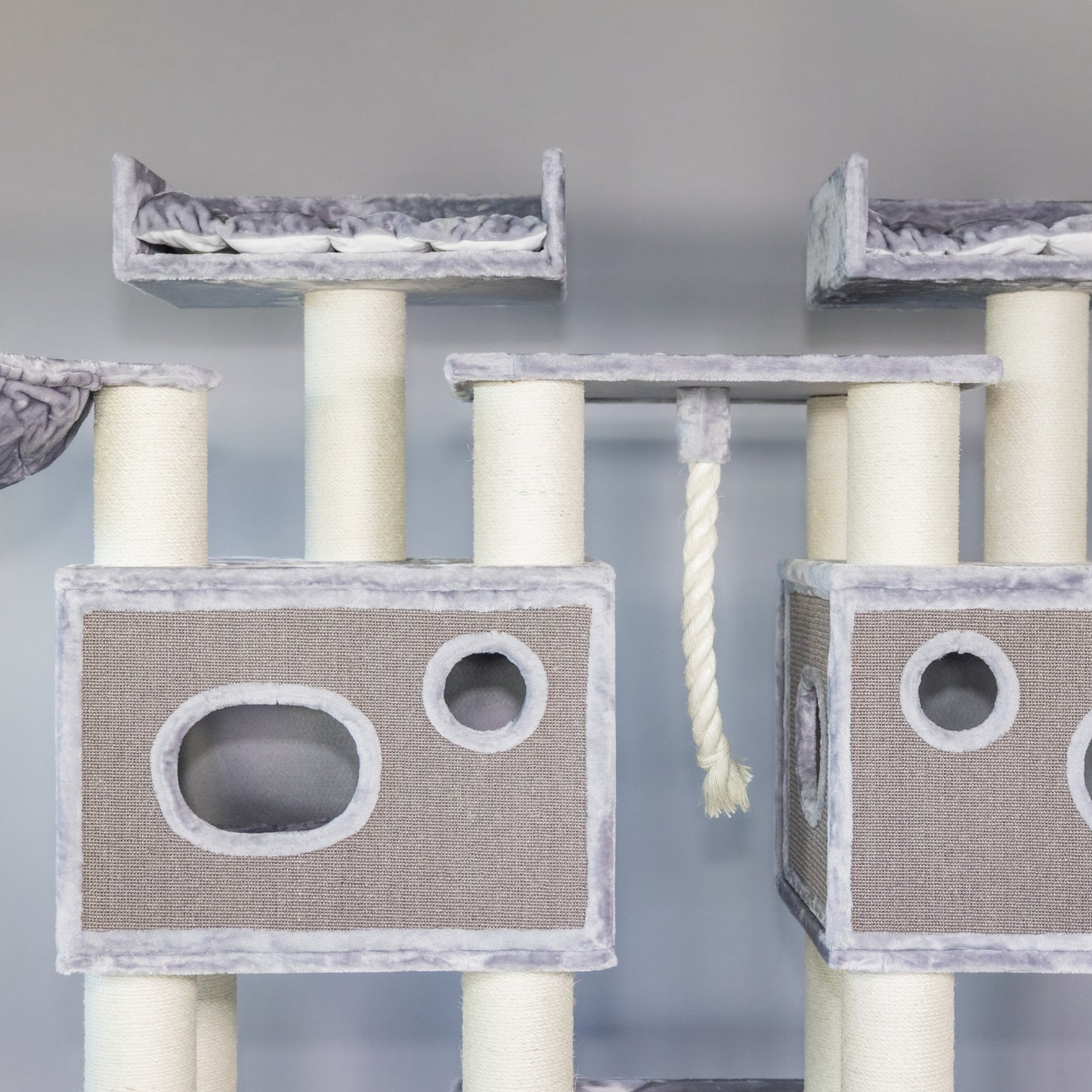 Cat Tree Royal Cat Palace (Light Grey)