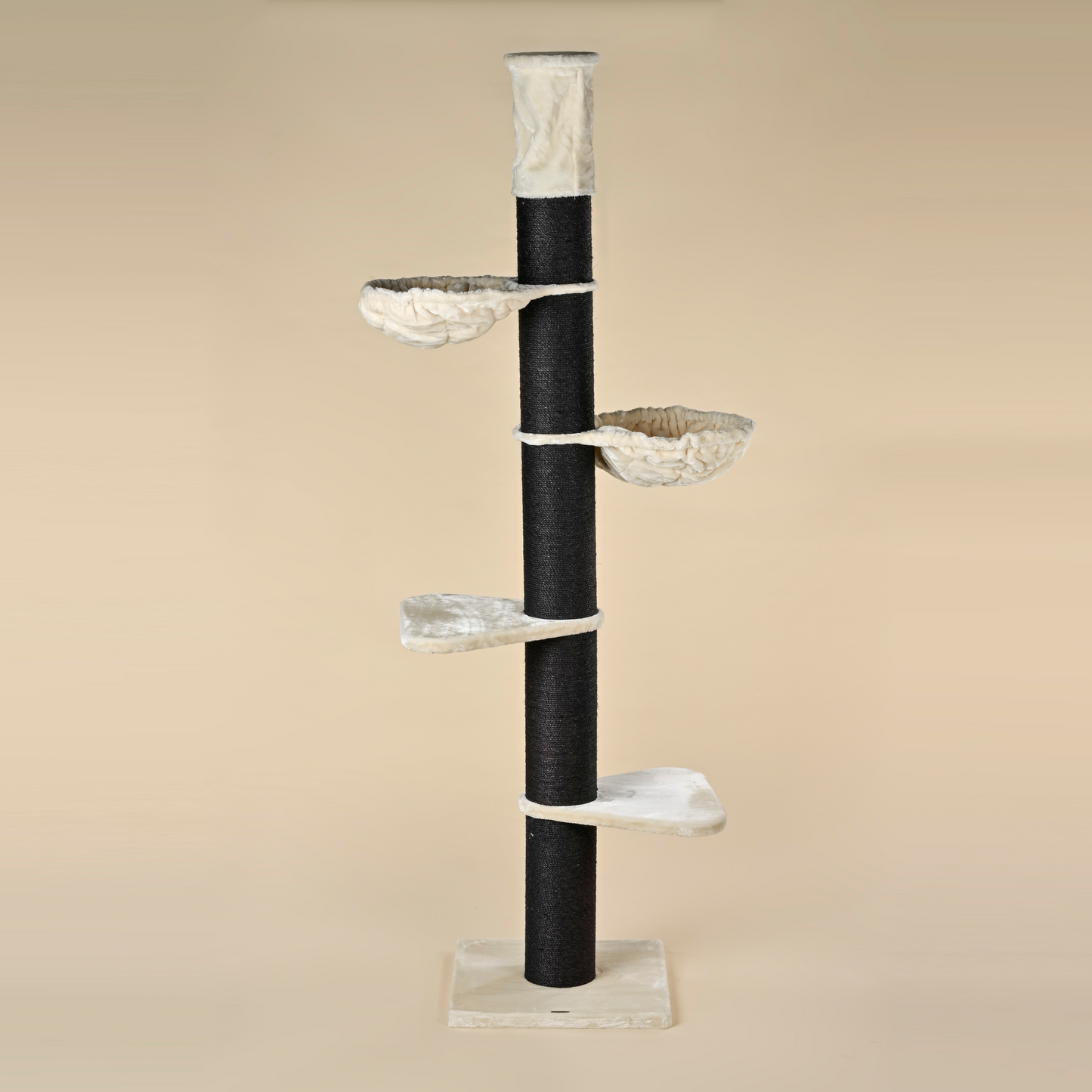 Cat Tree Maine Coon Tower Blackline (Cream)