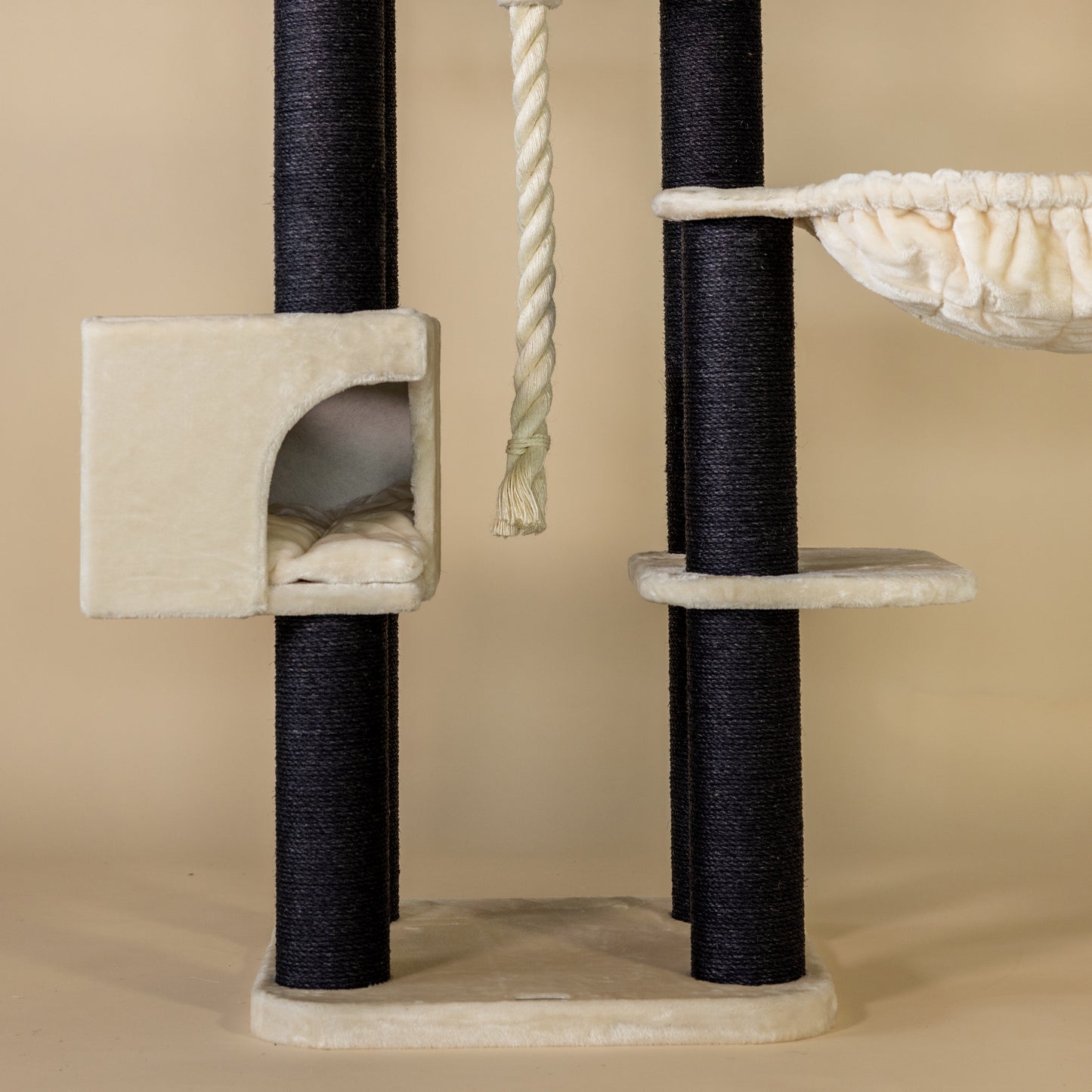 Cat Tree Catdream de Luxe Blackline (Cream)
