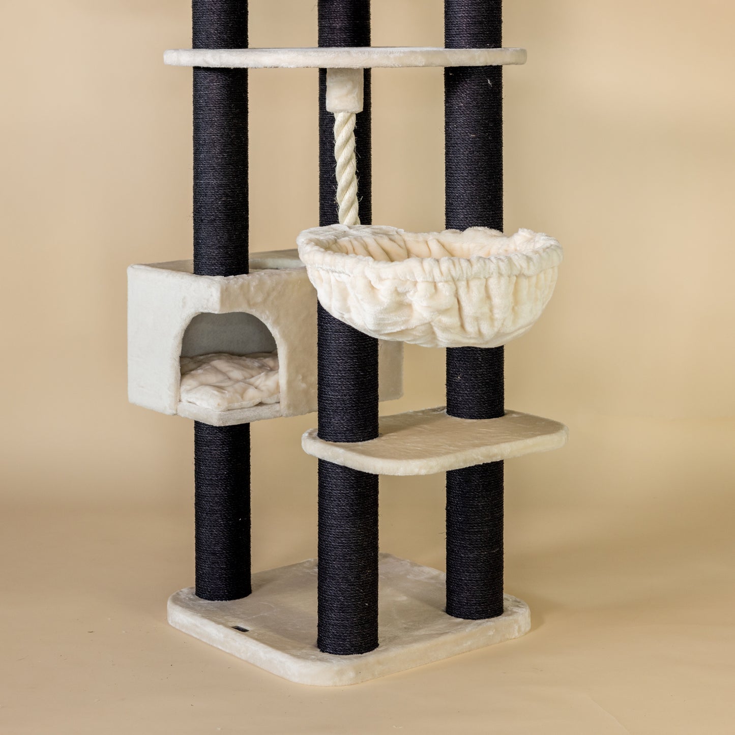 Cat Tree Catdream de Luxe Blackline (Cream)