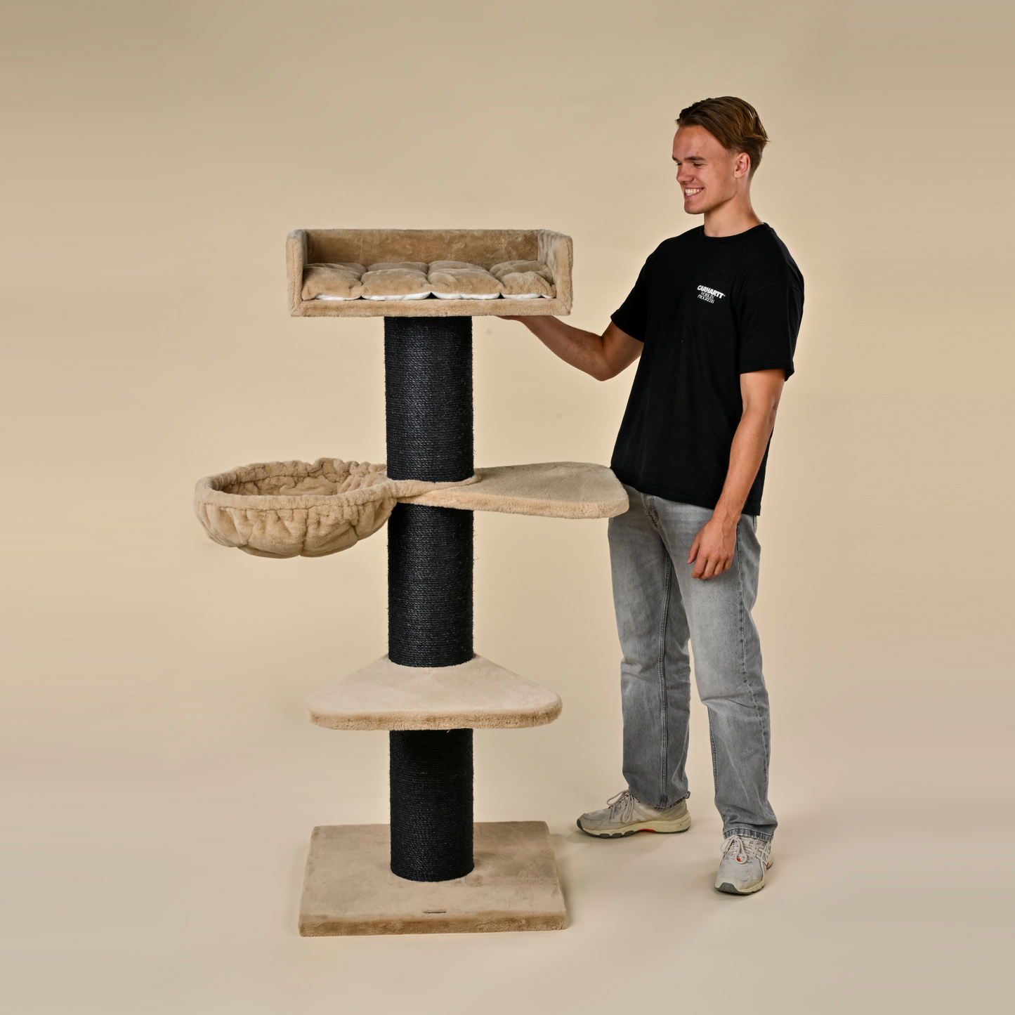 Cat Tree Royalty Blackline Plus (Cappuccino Teddy)