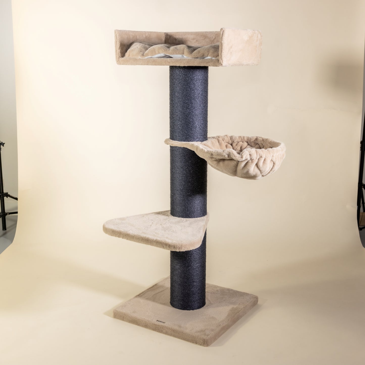 Cat Tree Royalty Blackline de Luxe (Cappuccino Teddy)