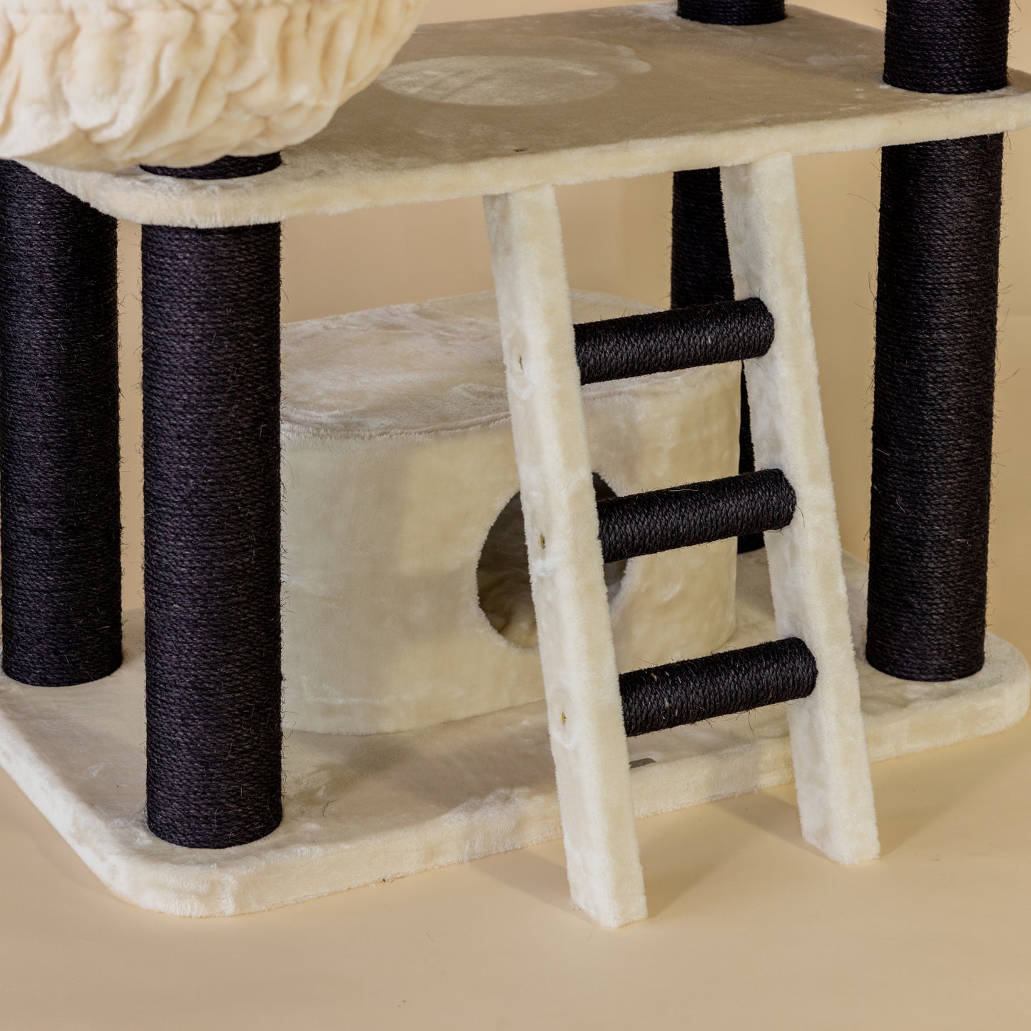 Cat Tree for Large Breeds - Panther XXL Blackline (Beige)