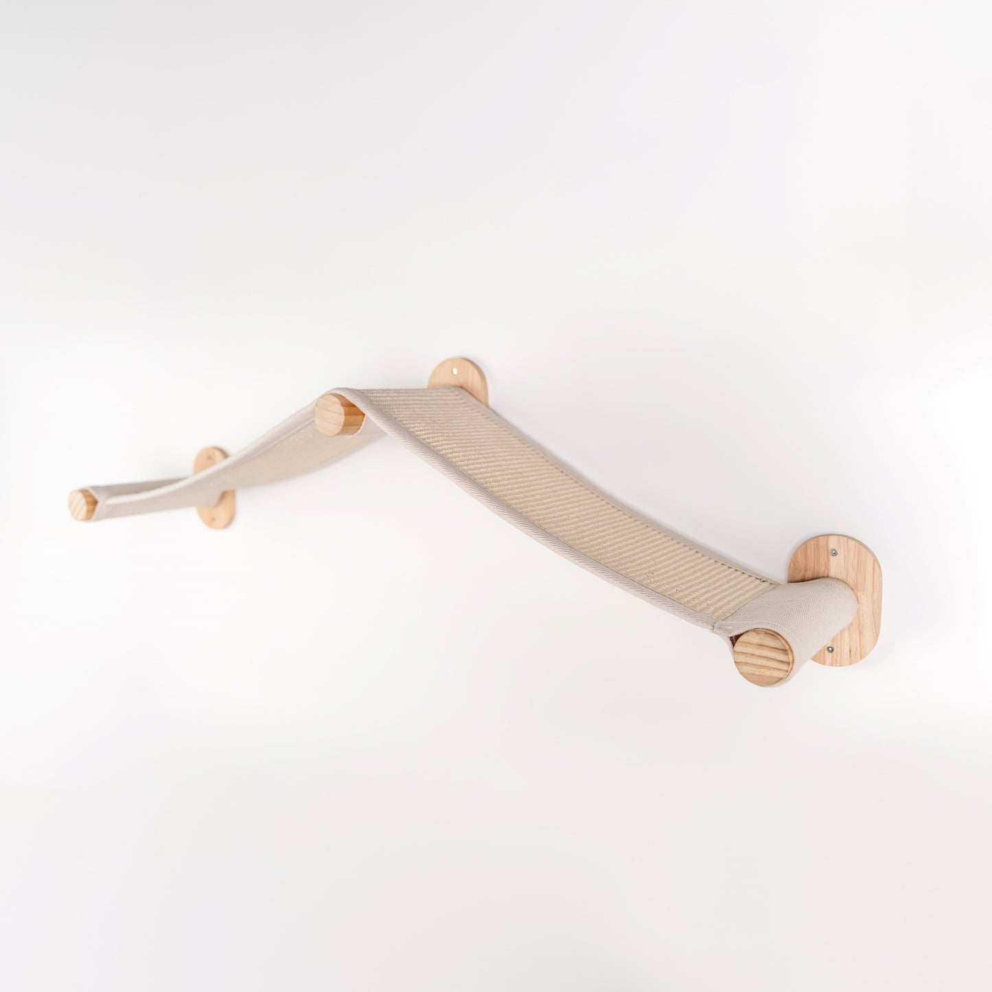 Cat Climbing Wall - Wall Bridge (Beige)