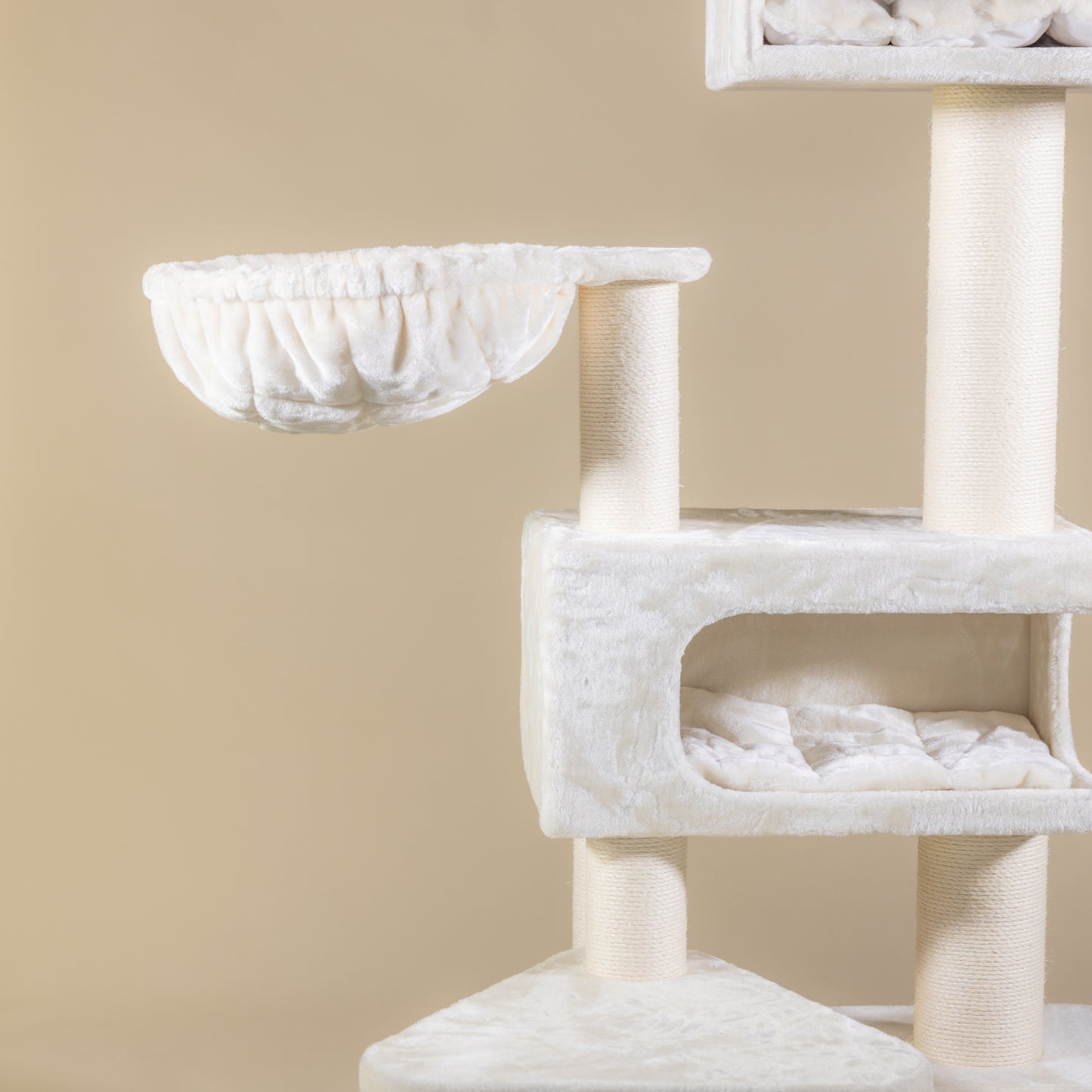 Kratzbaum Norwegische Katze Retreat (Beige)