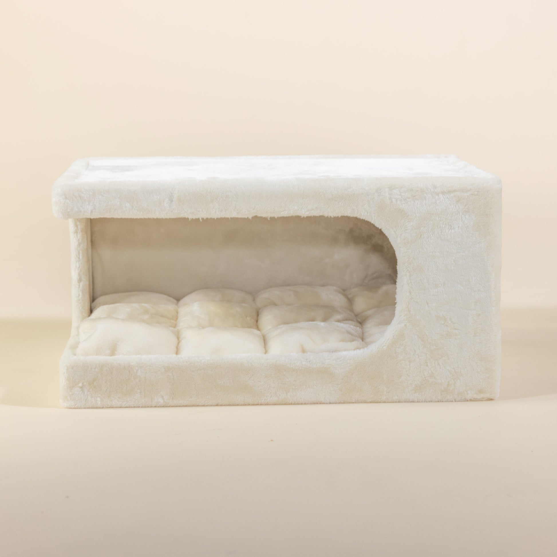 Speelhuis Birmaan citadel | Onder | Cremekleurig 60 x 35 x 30 cm (incl. Kussen)