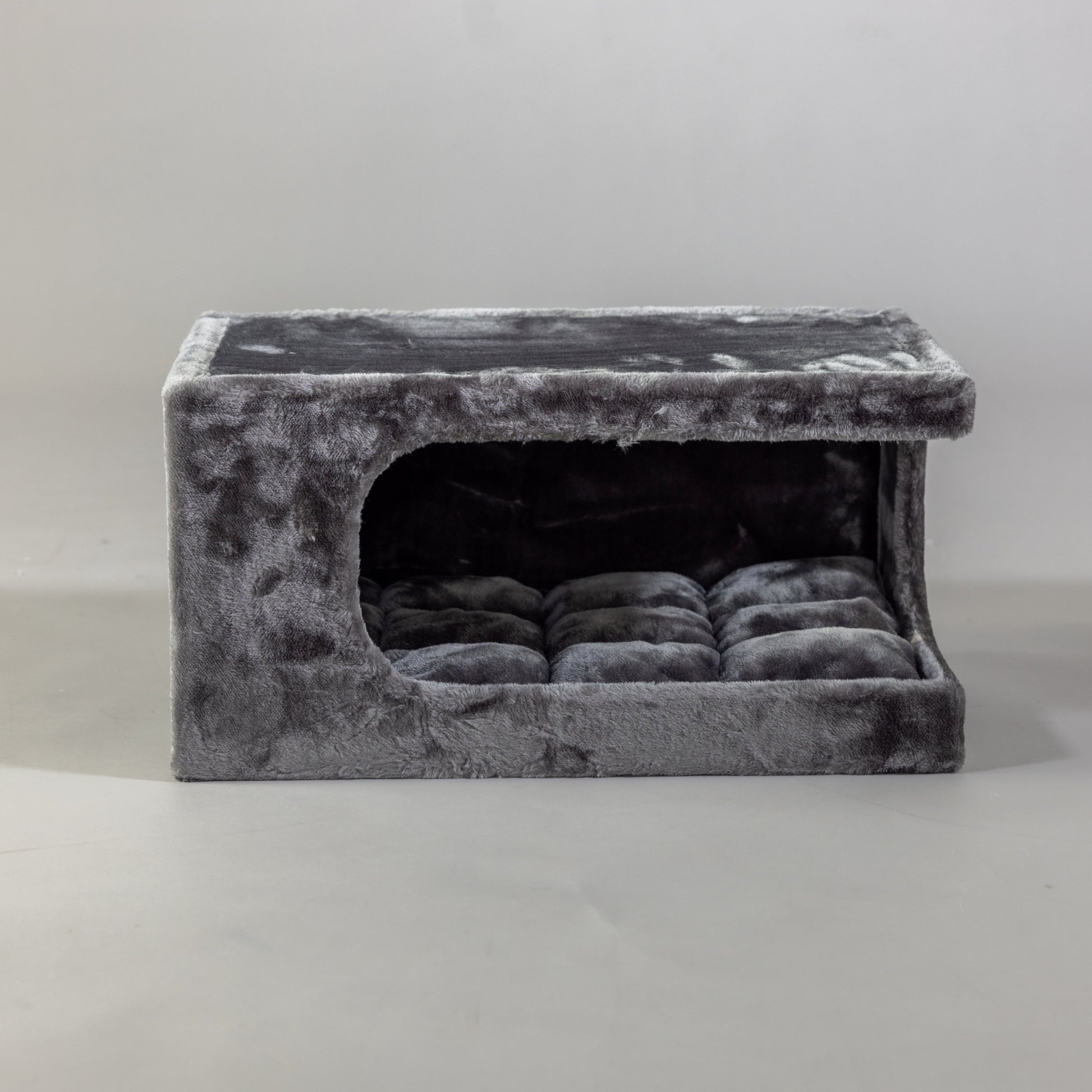 Speelhuis Birmaan citadel | Boven | Donkergrijs kleurig 60 x 35 x 30 cm (incl. Kussen)