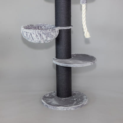 Cat Tree Maine Coon Sleeper Blackline de Luxe (Light Grey)
