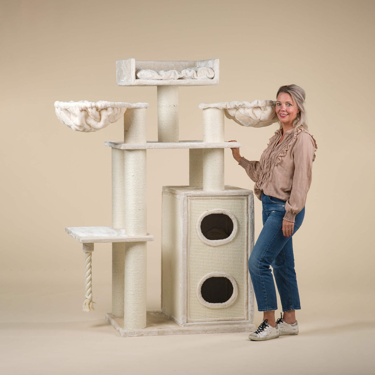 Cat Tree Cat Paradise (Cream)