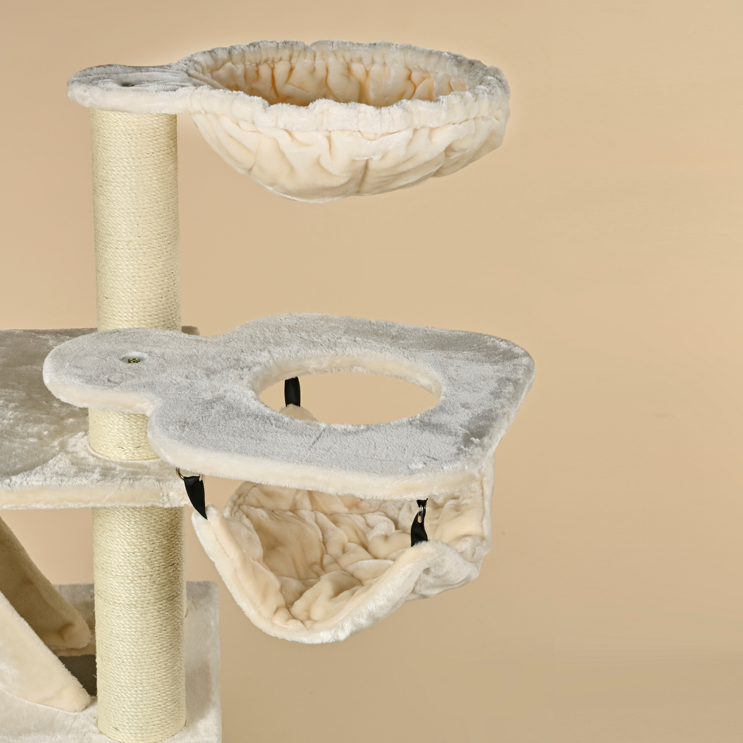 Cat Tree Cat Penthouse Crown (Cream)
