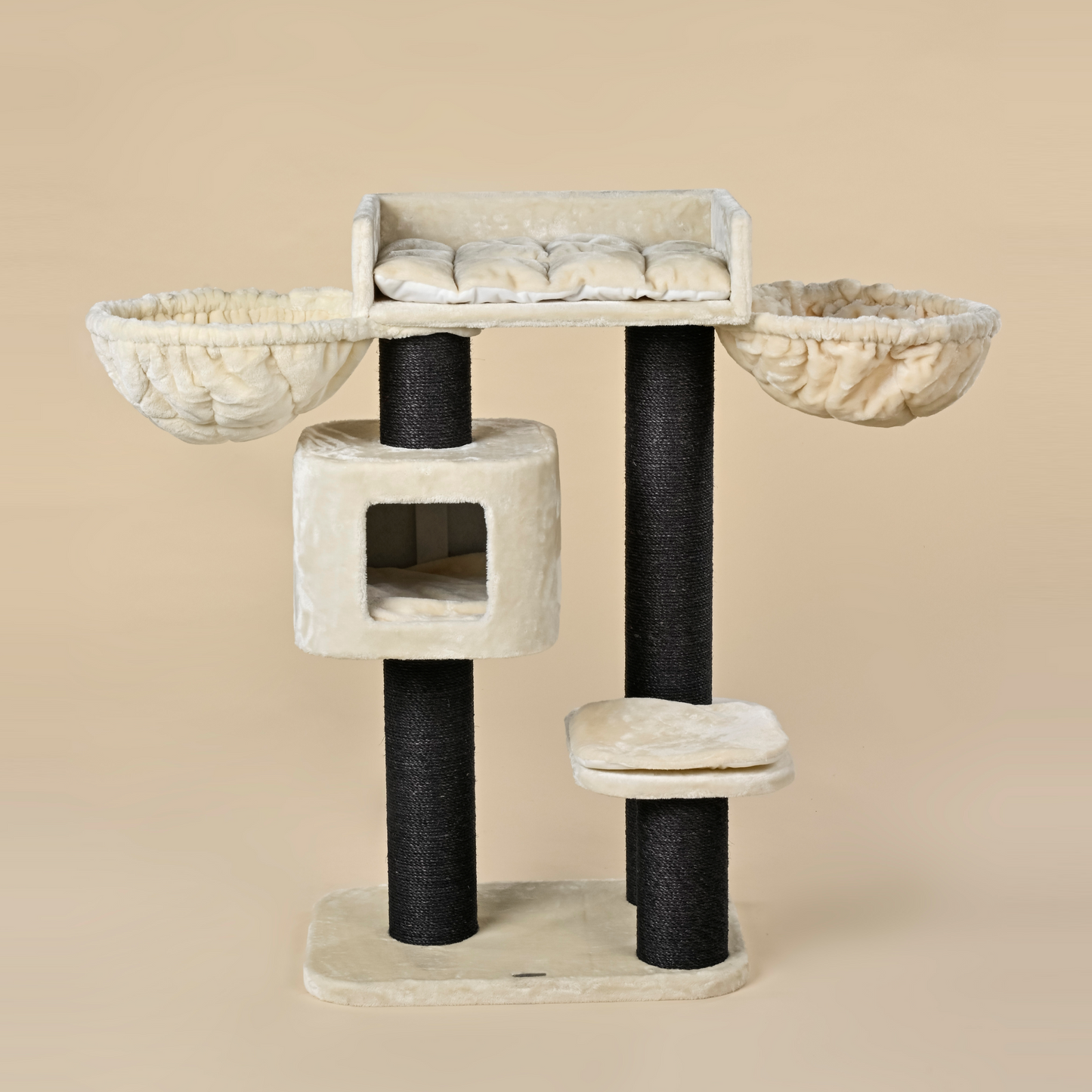 Cat Tree Devon Rex Blackline Plus (Cream)