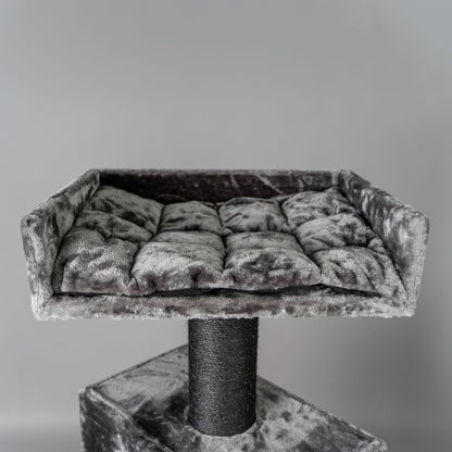 Cat Scratcher Maine Coon Lounge Retreat Blackline (Dark Grey)