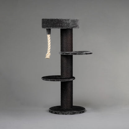 Cat Tree Maine Coon Sleeper Blackline (Dark Grey)