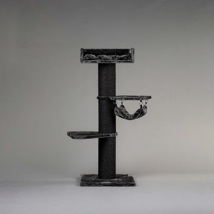 Cat Tree Royalty Blackline Crown Plus (Dark Grey)