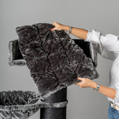 Cat Scratcher Royalty Retreat Blackline (Dark Grey)