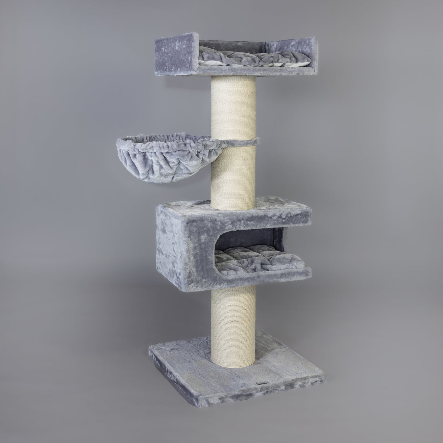 Cat Scratcher Royalty Retreat Blackline (Light Grey)