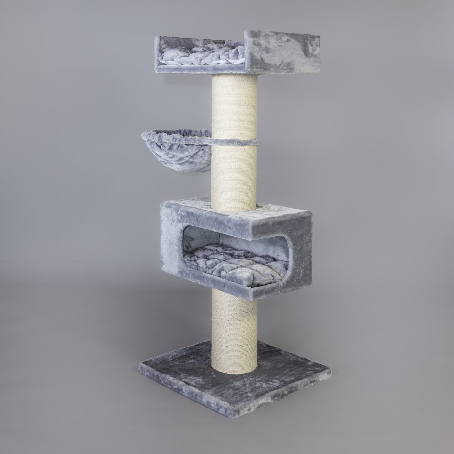 Cat Scratcher Royalty Retreat Blackline (Light Grey)