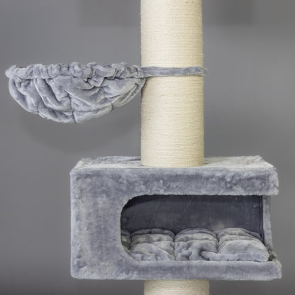Cat Scratcher Royalty Retreat Blackline (Light Grey)