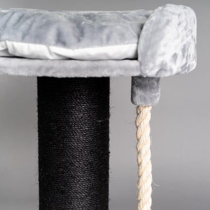 Cat Tree Chartreux Blackline (Light Grey)