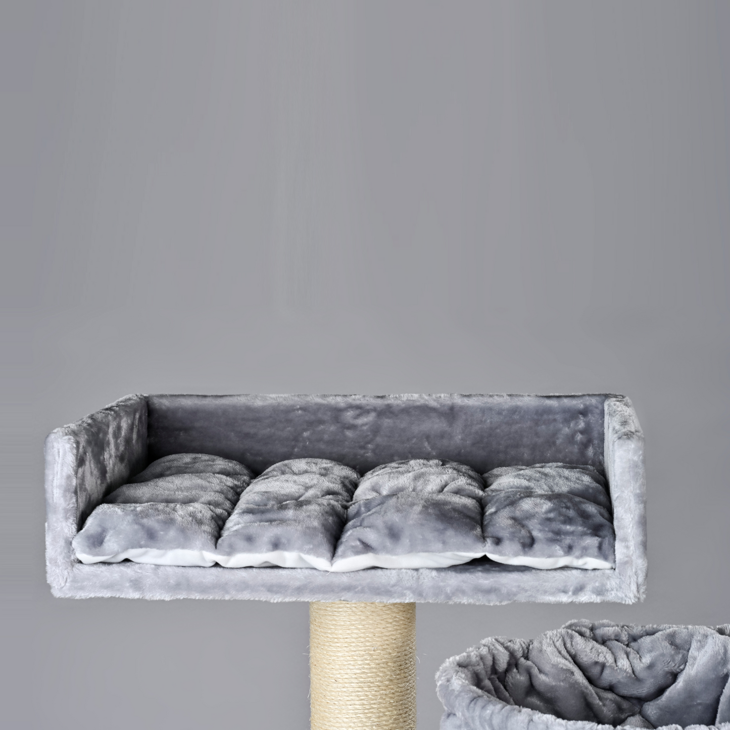 Cat Tree Cat Penthouse Plus (Light Grey)