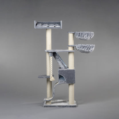 Cat Tree Kilimandjaro de Luxe Plus (Light Grey)