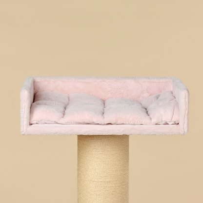 Cat Tree Maine Coon Lounge (Pink Teddy)