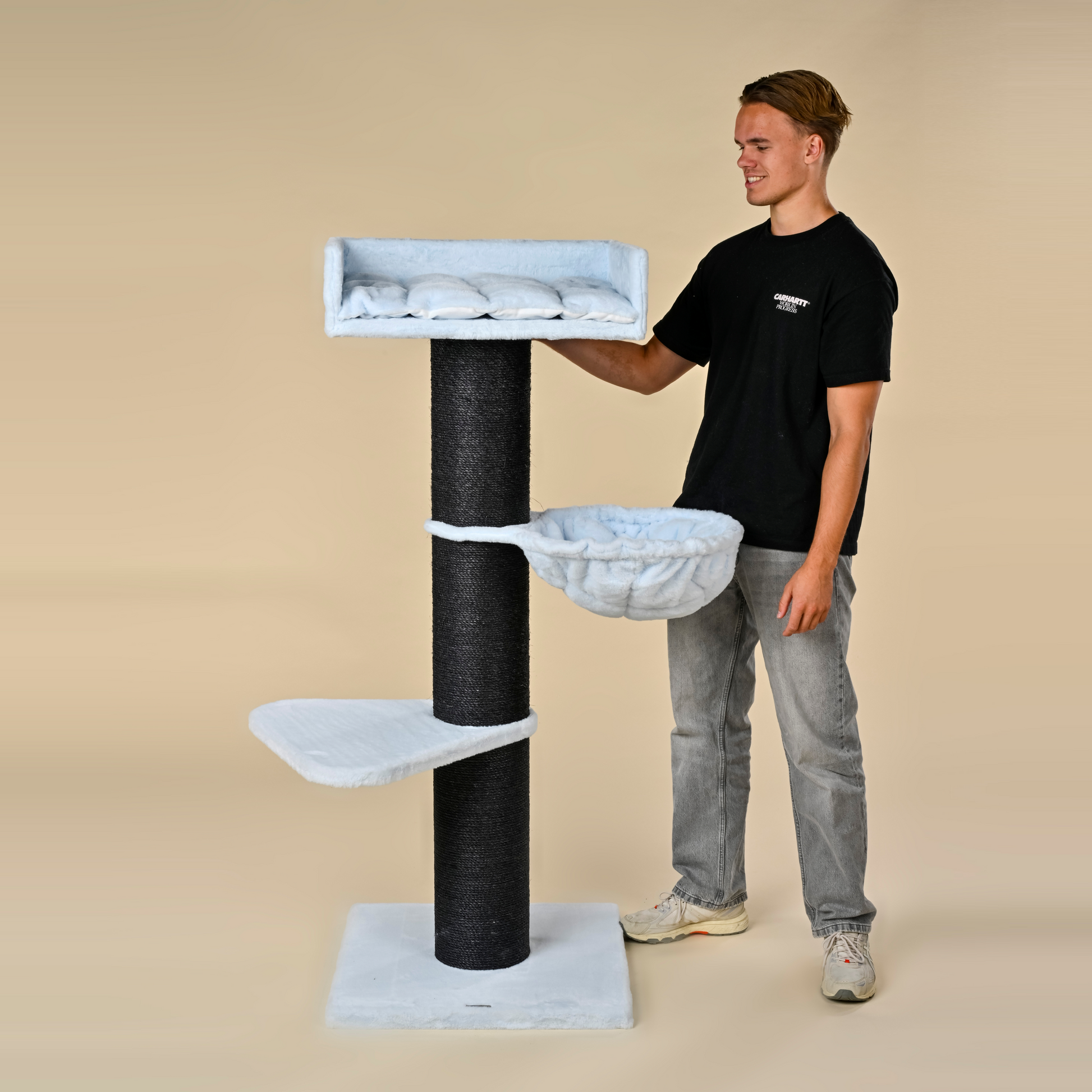 Cat Tree Royalty Blackline De luxe (Blue Teddy)