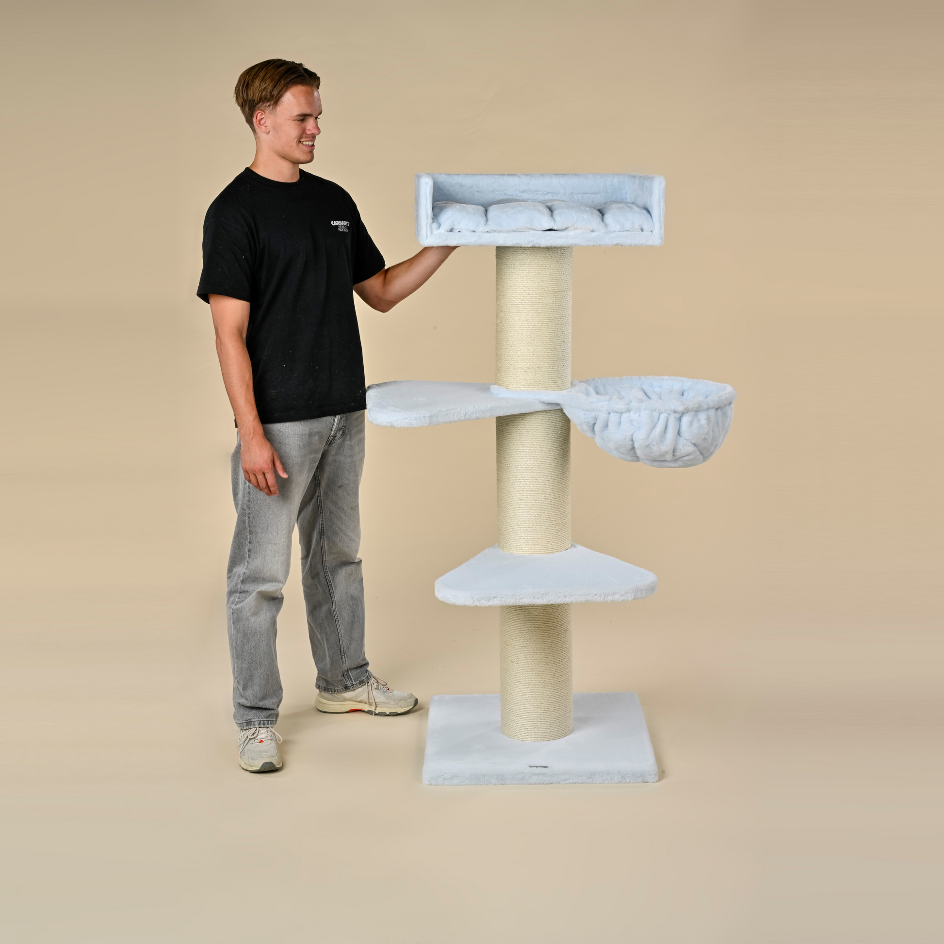 Cat Tree Royalty Plus (Blue Teddy)