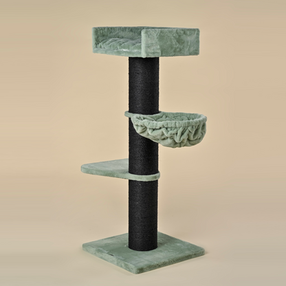 Cat tree Royalty Blackline De luxe (Pistachio Teddy)