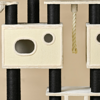 Cat Tree Royal Cat Palace Blackline (Cream)