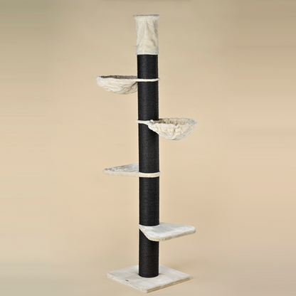 Cat Tree Maine Coon Tower Blackline (Cream)