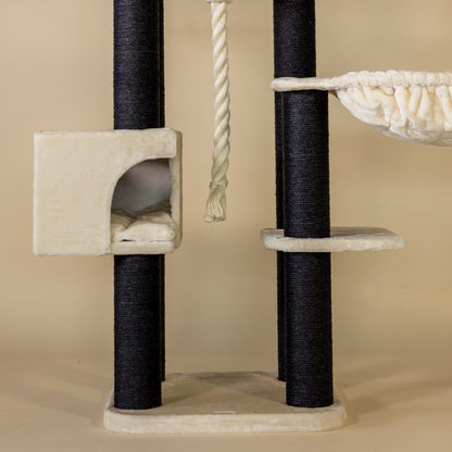 Cat Tree Catdream de Luxe Blackline (Cream)