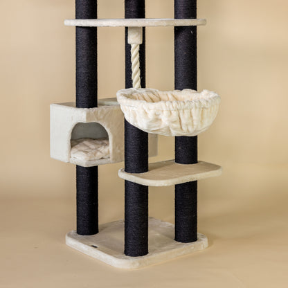 Cat Tree Catdream de Luxe Blackline (Cream)