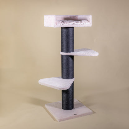 Cat Tree Royalty Blackline (Pink Teddy)