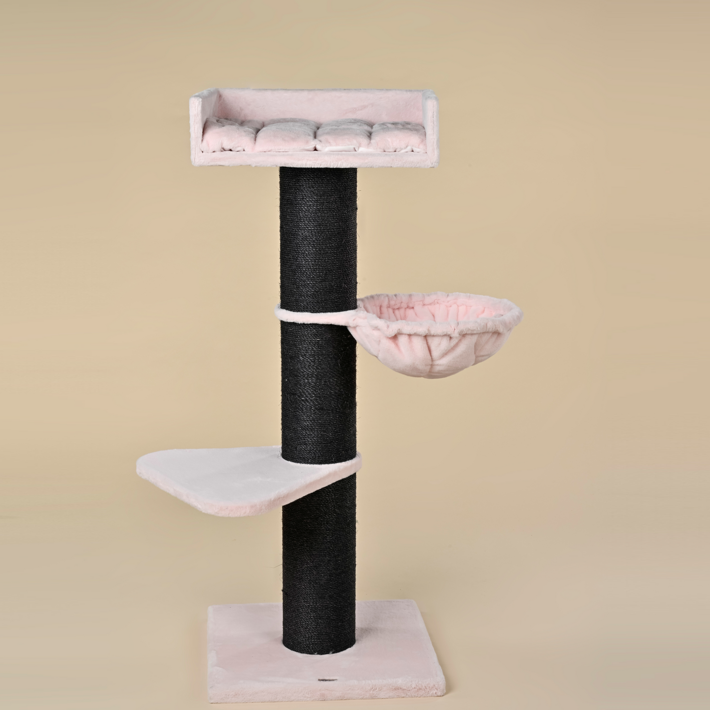 Cat Tree Royalty Blackline de Luxe (Pink Teddy)