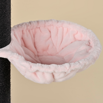 Cat Tree Royalty Blackline de Luxe (Pink Teddy)