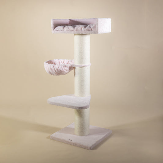 Cat Tree Royalty de Luxe (Pink Teddy)