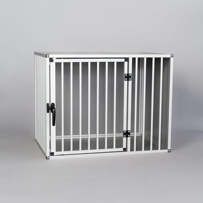Hondenbench Bluf | 91 x 60 x 71 cm | Aluminium Bank