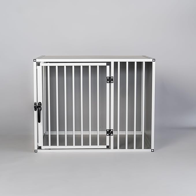 Hondenbench Bluf | 91 x 60 x 71 cm | Aluminium Bank