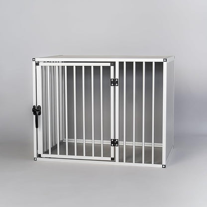 Hondenbench Bluf | 91 x 60 x 71 cm | Aluminium Bank