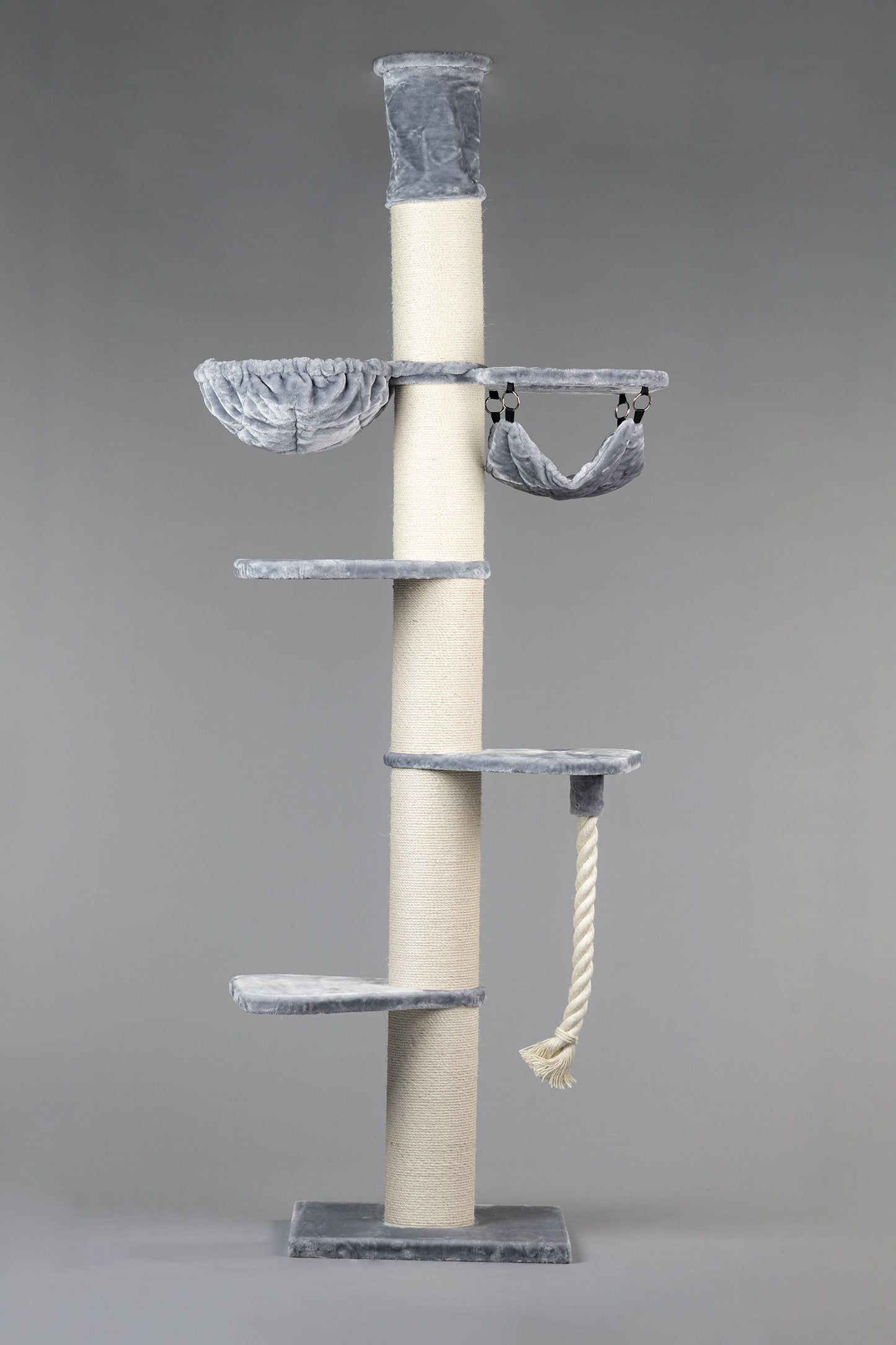 Krabpaal Maine Coon Tower Crown (Lichtgrijs)
